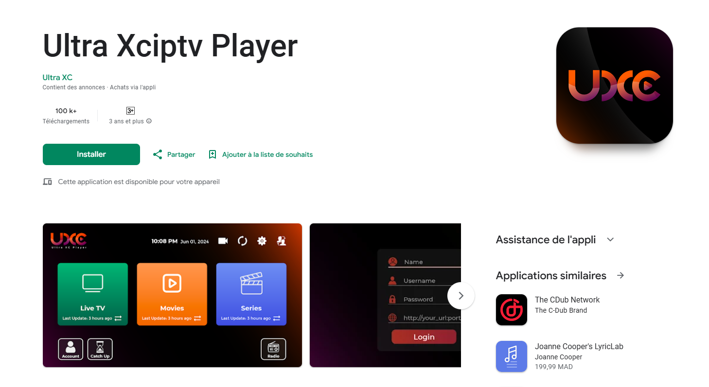 application iptv pour android gratuite